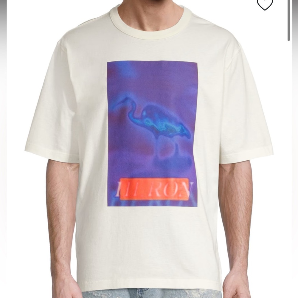 New with tags! Heron Preston White Tshirt Size M